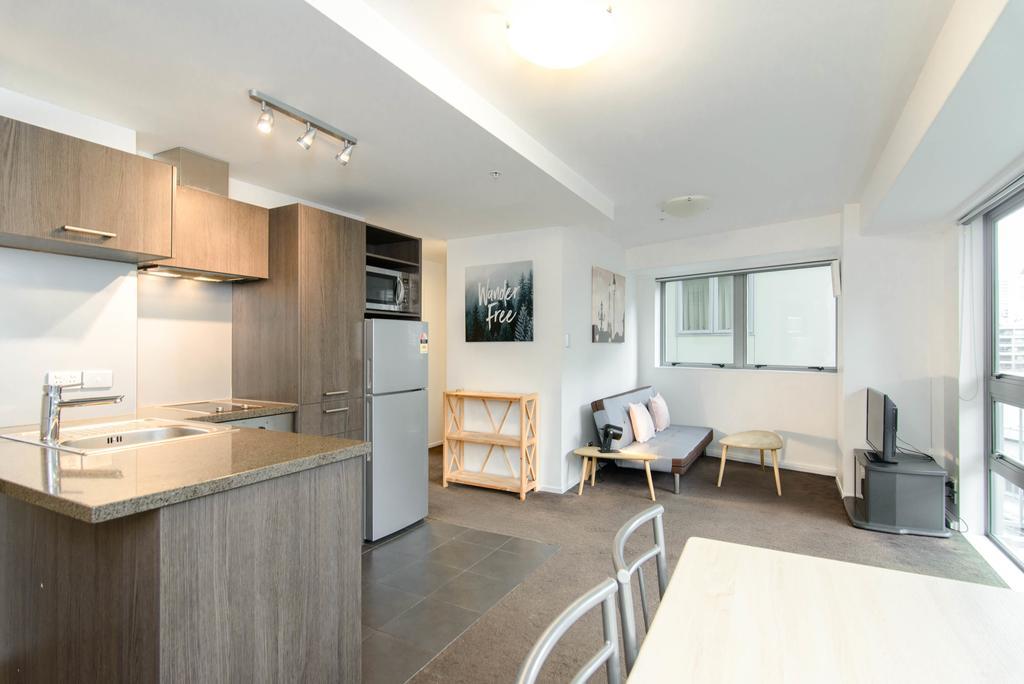 Modern 2 Beddie Apartment In Auckland Cbd 객실 사진